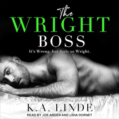 The Wright Boss – omslag til lydbogen af K.A. Linde
