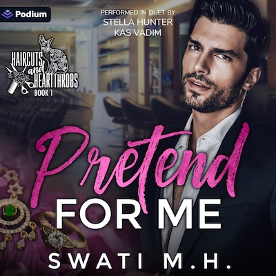 Pretend for Me – omslag til lydbogen af Swati MH