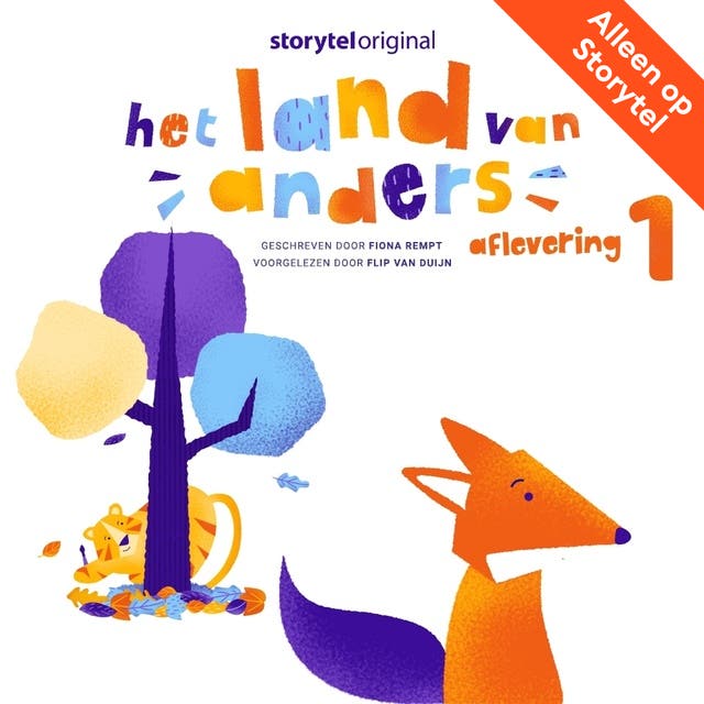 Het land van Anders: Aflevering 1 – omslag van het luisterboek van Fiona Rempt
