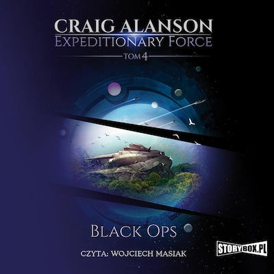 Expeditionary Force. Tom 4. Black Ops – okładka audiobooka, autor Craig Alanson