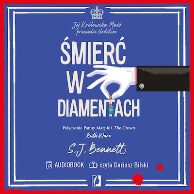 Śmierć w diamentach. Jej Królewska Mość prowadzi śledztwo. Tom IV – okładka audiobooka, autor S.J. Bennett