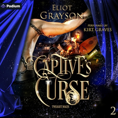 The Captive's Curse – omslag til lydbogen af Eliot Grayson