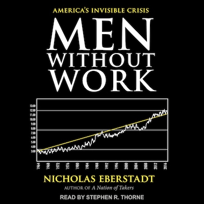 Men Without Work – omslag til lydbogen af Nicholas Eberstadt