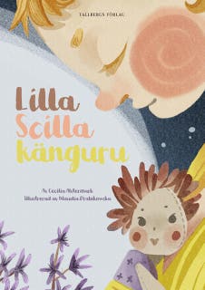 Lilla Scilla känguru – omslag till ljudboken av Cecilia Alstermark