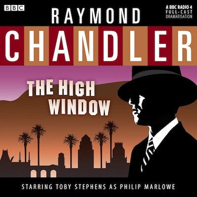 The High Window – omslag til lydbogen af Raymond Chandler