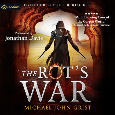 The Rot's War – omslag til lydbogen af Michael John Grist