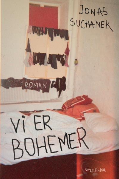 Vi er bohemer – omslag til lydbogen af Jonas Suchanek