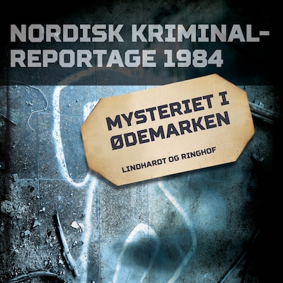 Mysteriet i ødemarken – omslag til lydbogen af diverse