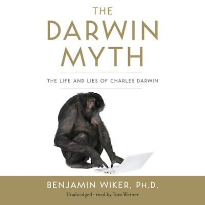 The Darwin Myth – omslag til lydbogen af Benjamin Wiker
