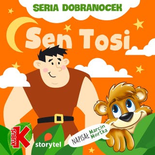 Sen Tosi – okładka audiobooka, autor Marcin Mortka