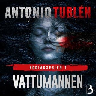 Vattumannen – omslag till ljudboken av Antonio Tublén