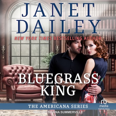 Bluegrass King – omslag til lydbogen af Janet Dailey