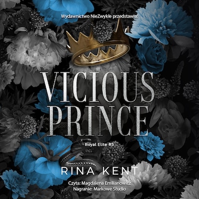 Vicious Prince – okładka audiobooka, autor Rina Kent