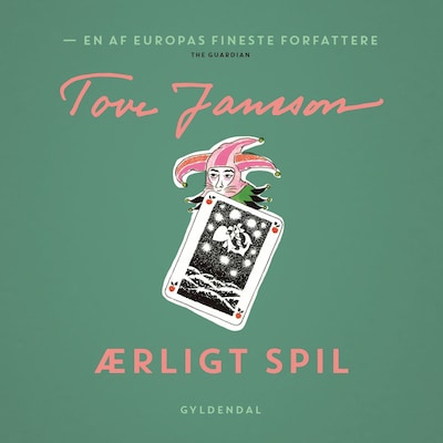 Ærligt spil – omslag til lydbogen af Tove Jansson