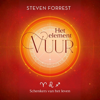 Het element vuur – omslag van het luisterboek van Steven Forrest