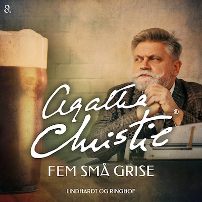 Fem små grise – omslag til lydbogen af Agatha Christie