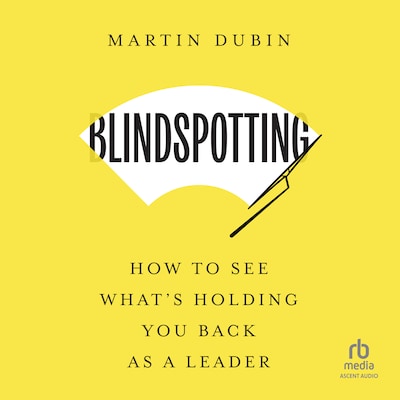 Blindspotting – omslag til lydbogen af Martin Dubin