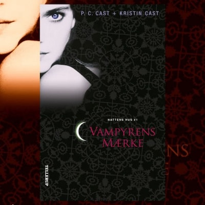 Nattens hus #1: Vampyrens mærke – omslag til lydbogen af Kristin Cast, P. C. Cast