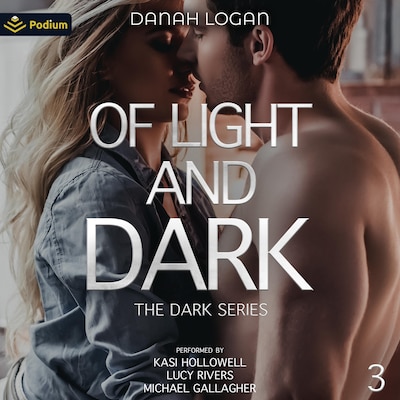 Of Light and Dark – omslag til lydbogen af Danah Logan