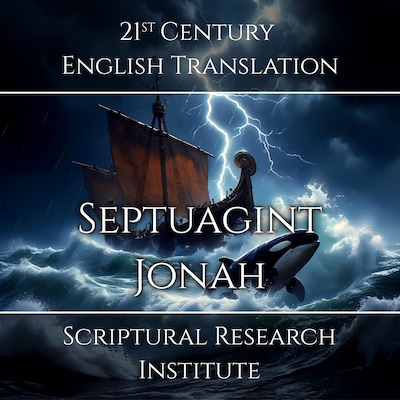 Septuagint - Jonah – omslag til lydbogen af Scriptural Research Institute