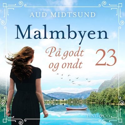På godt og ondt – omslag til lydbogen af Aud Midtsund