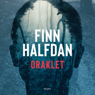 Oraklet – omslag till ljudboken av Finn Halfdan