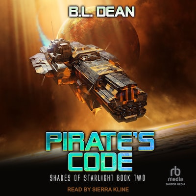 Pirate's Code – omslag til lydbogen af B. L. Dean