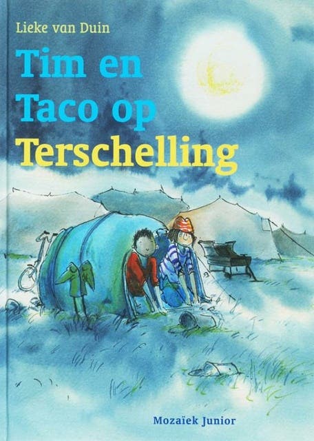 Tim en Taco op Terschelling – omslag van het luisterboek van Lieke van Duin