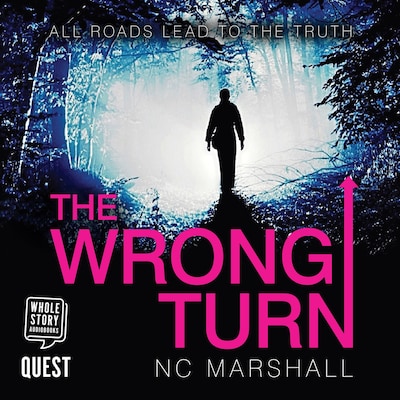 The Wrong Turn – omslag til lydbogen af N.C. Marshall