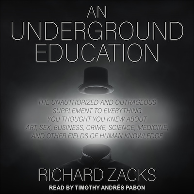 An Underground Education – omslag til lydbogen af Richard Zacks