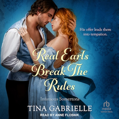 Real Earls Break the Rules – omslag til lydbogen af Tina Gabrielle