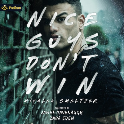 Nice Guys Don't Win – omslag til lydbogen af Micalea Smeltzer