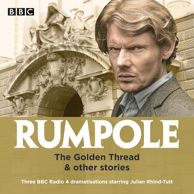 Rumpole: The Golden Thread & other stories – omslag til lydbogen af John Mortimer