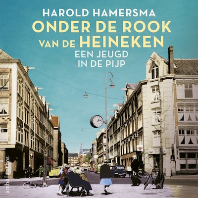 Onder de rook van de Heineken – omslag van het luisterboek van Harold Hamersma