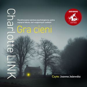 Gra cieni – okładka audiobooka, autor Charlotte Link
