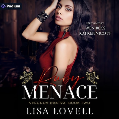 Ruby Menace – omslag til lydbogen af Lisa Lovell