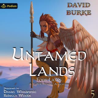 Untamed Lands: Four Laws, Book 5 – omslag till ljudboken av David Burke