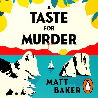 A Taste For Murder – omslag til lydbogen af Matt Baker