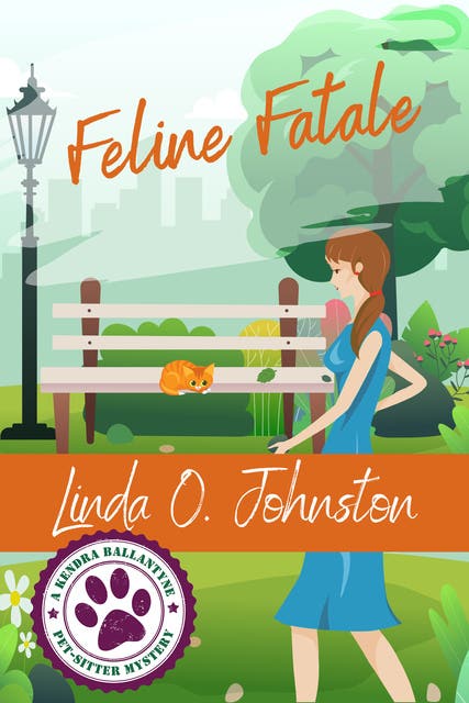 Feline Fatale – omslag til lydbogen af Linda O Johnston