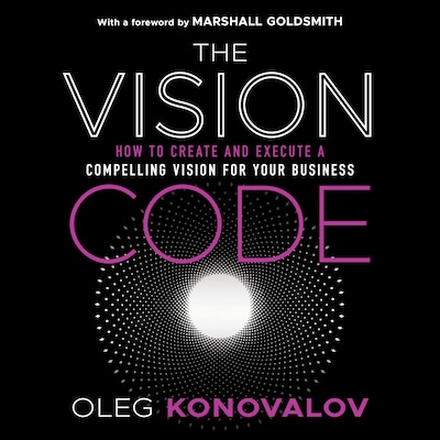 The Vision Code – omslag til lydbogen af Oleg Konovalov
