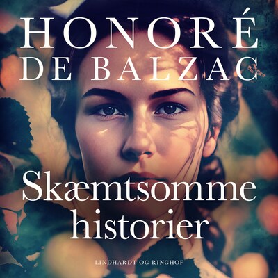 Skæmtsomme historier – omslag til lydbogen af Honoré De Balzac