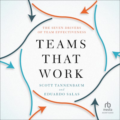 Teams That Work – omslag til lydbogen af Scott Tannenbaum, Eduardo Salas