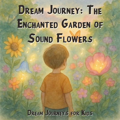 Dream Journeys for Kids, Dream Journey: The Enchanted Garden of Sound Flowers (Unabridged) – omslag til lydbogen af Claudia Schröder
