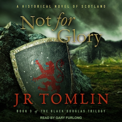 Not For Glory – omslag til lydbogen af J.R. Tomlin