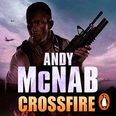 Crossfire – omslag til lydbogen af Andy McNab