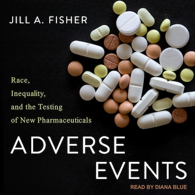 Adverse Events – omslag til lydbogen af Jill A. Fisher