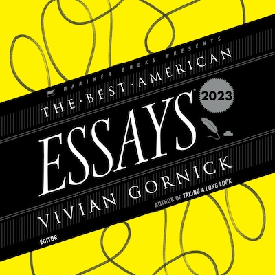 The Best American Essays 2023 – okładka audiobooka, autor Vivian Gornick, Robert Atwan
