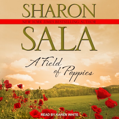 A Field Of Poppies – omslag til lydbogen af Sharon Sala