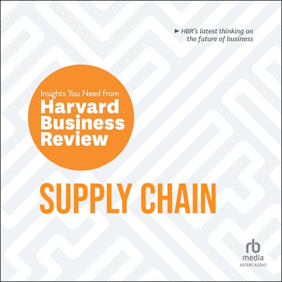 Supply Chain – omslag til lydbogen af HARVARD BUSINESS REVIEW