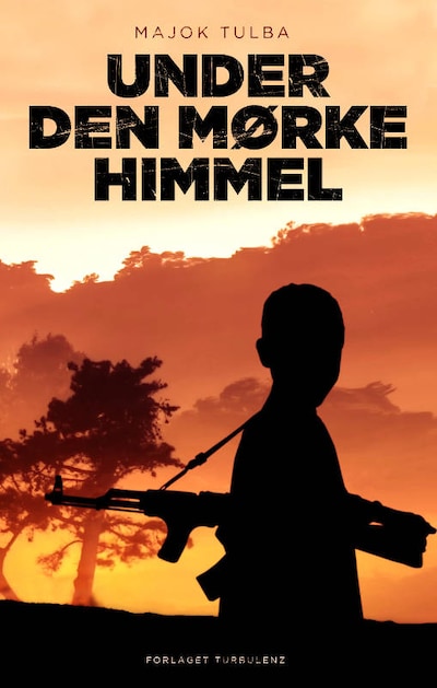 Under den mørke himmel – omslag til lydbogen af Majok Tulba